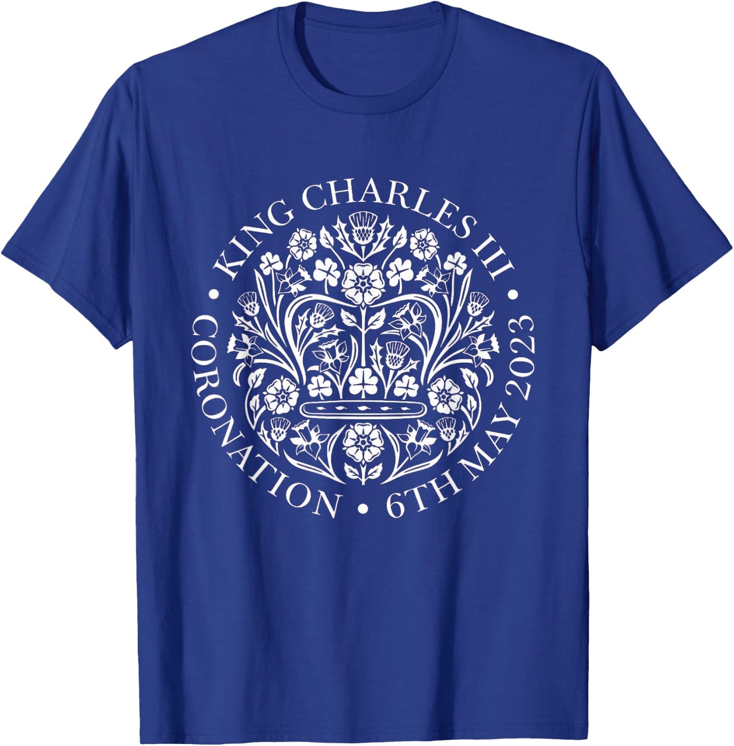 KING CHARLES III CORONATION 2023 British SOUVENIR T-Shirt - T-Shirt | Royal