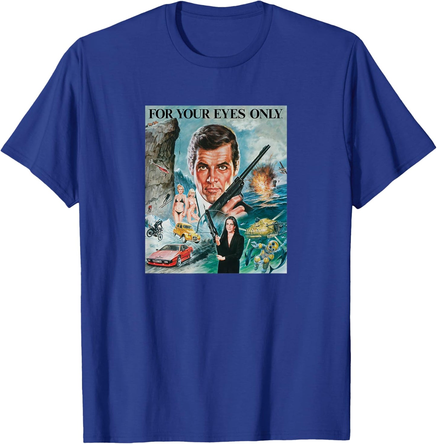 Official James Bond 007 for Your Eyes Only T-Shirt - T-Shirt | Royal