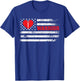 Warrior -Open Heart Surgery Gift Heart Patients Survivor T-Shirt - T-Shirt | Royal