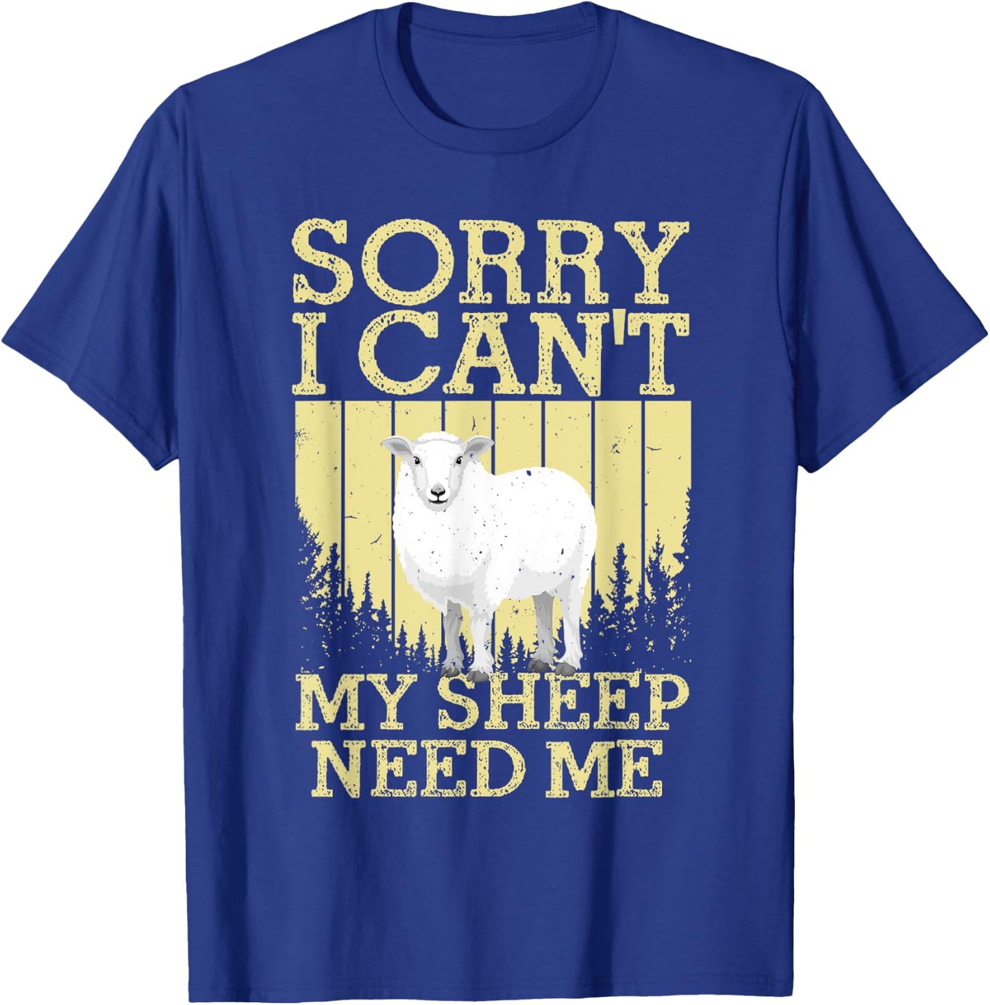 Cool Sheep Women Sheep Lovers Lamb Livestock Farmers T-Shirt - T-Shirt | Royal