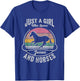 Jesus And Horse Retro Just A Girl Who Loves Jesus And Horses T-Shirt - T-Shirt | Royal