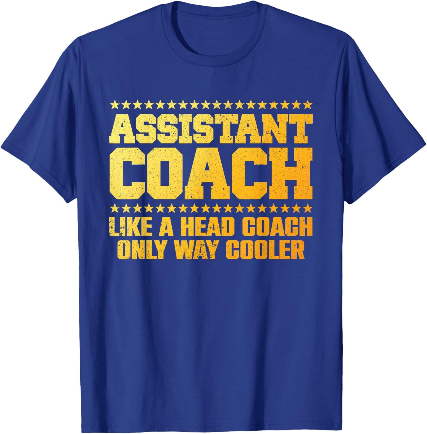 Cool Assistant Coach Women Tennis Softball Coaches T-Shirt - T-Shirt | Royal