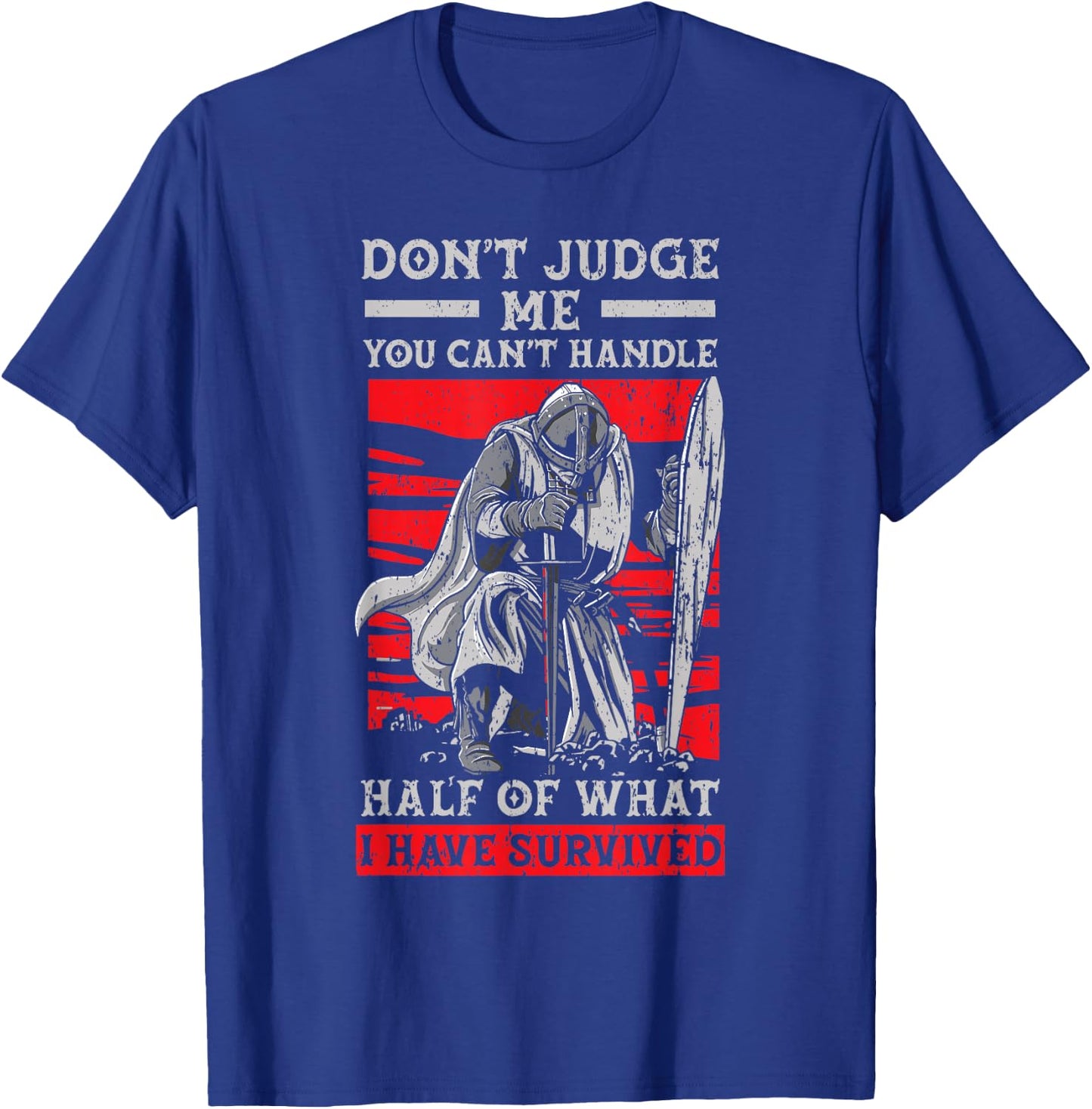 Knight Lover Medieval Soldier Knighthood Warrior T-Shirt - T-Shirt | Royal