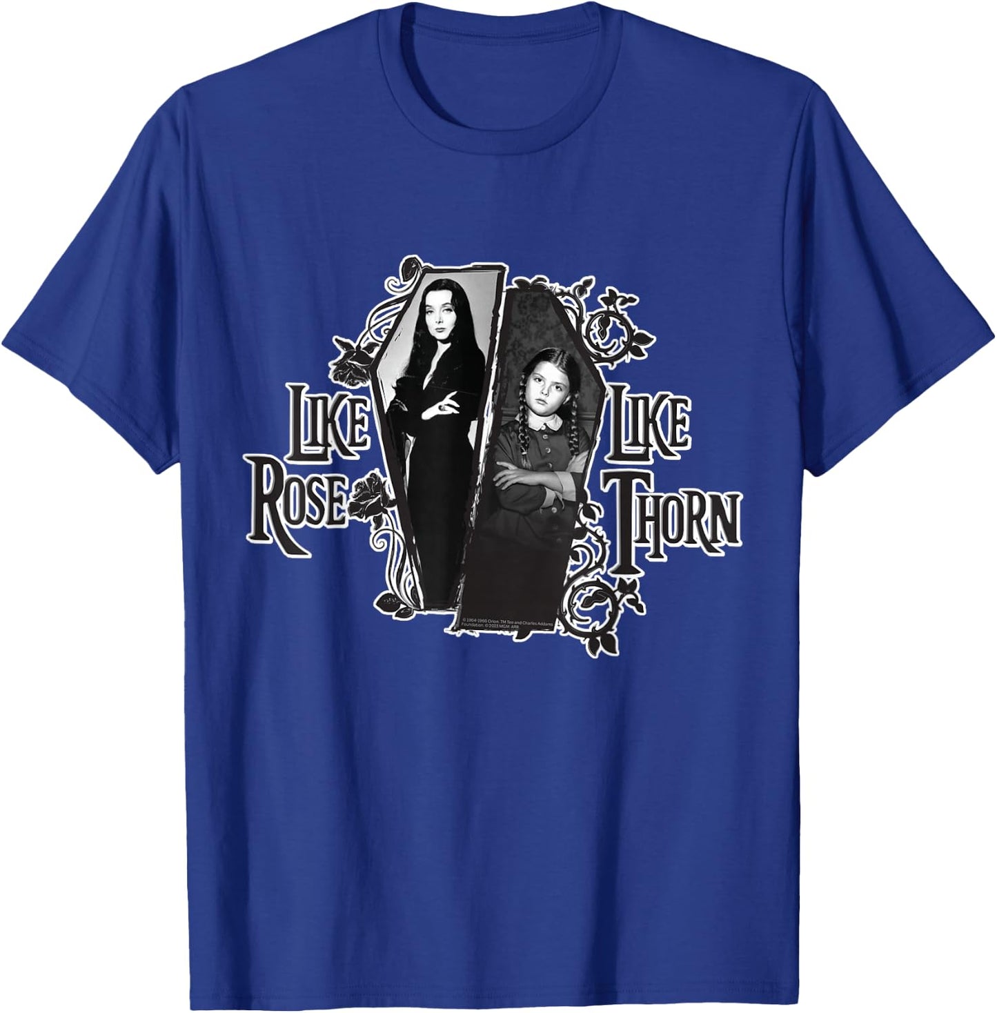 The Addams Family TV Series – Mothers Day Morticia Wednesday T-Shirt - T-Shirt | Royal