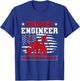 US Army Combat Engineer Quote for a Combat engineer T-Shirt - T-Shirt | Royal