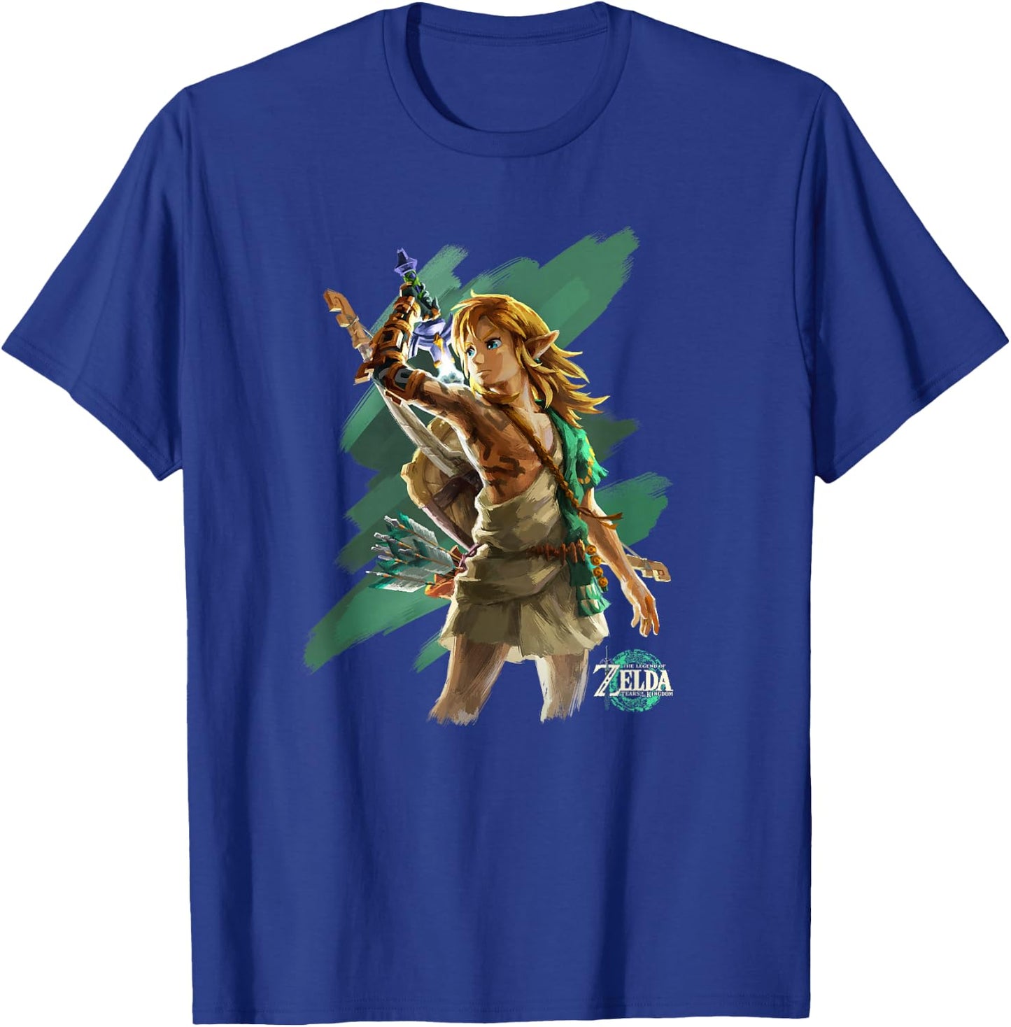 The Legend of Zelda Tears of The Kingdom Link Hero Poster T-Shirt - T-Shirt | Royal