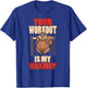 Sporty sloth calisthenic gymnastics Amateur T-Shirt - T-Shirt | Royal