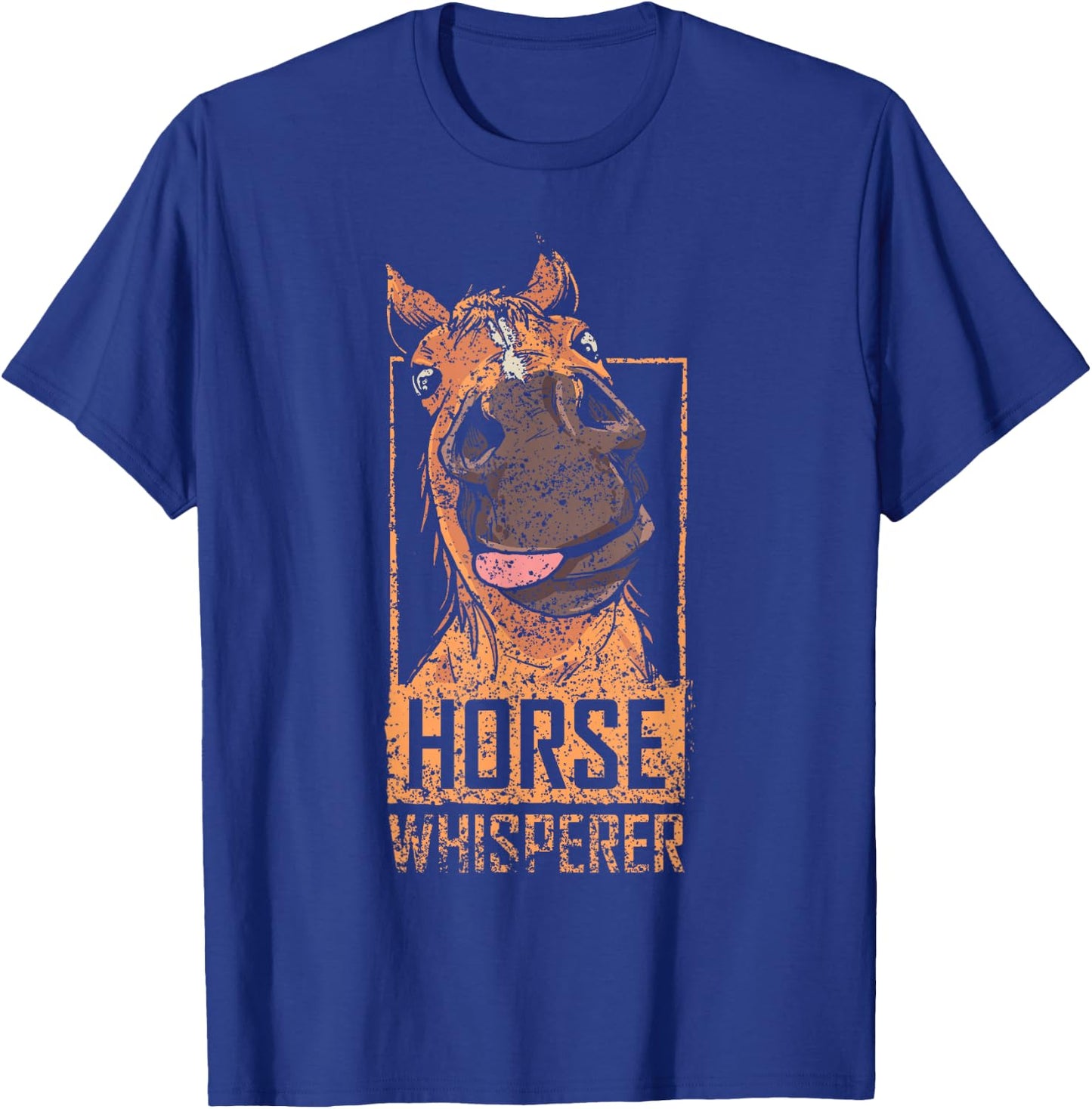 Horse Whisperer Equestrian Lover Rider Riding T-Shirt - T-Shirt | Royal