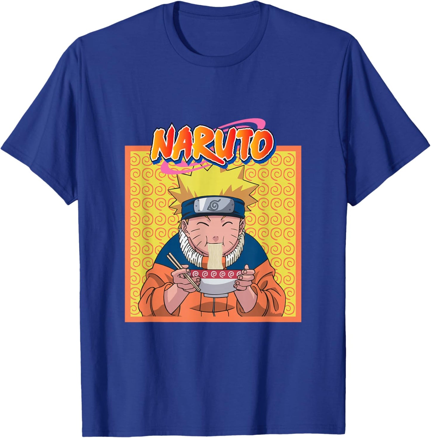 Naruto Eating Ramen T-Shirt - T-Shirt | Royal