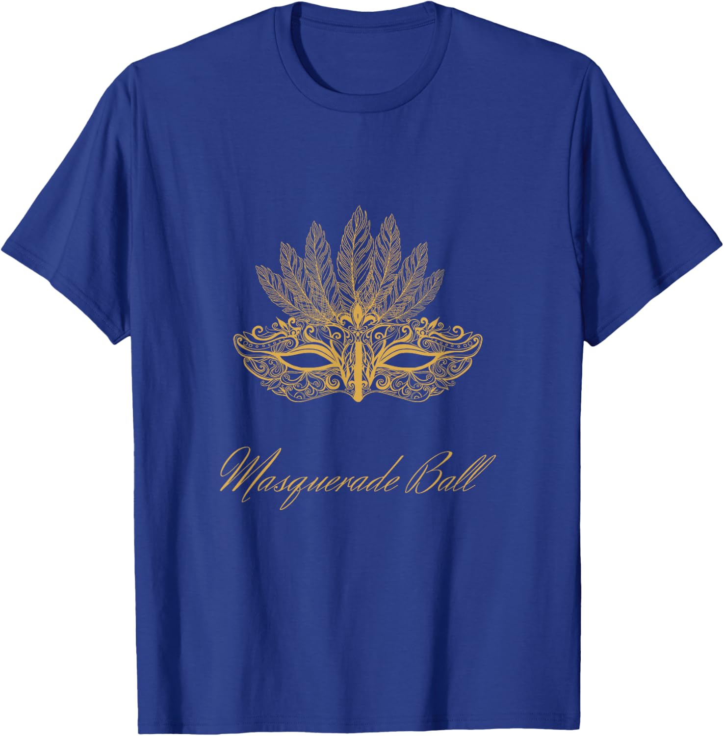 Masquerade Ball T-Shirt - T-Shirt | Royal