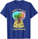 Sorry Im Late I Was Reading Tree Of Life Funny Introvert T-Shirt - T-Shirt | Royal