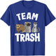 Team Trash Opossum Possum Raccoon T-Shirt - T-Shirt | Royal