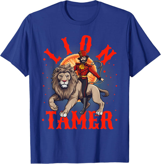 Lion Tamer Costume Ringmaster Costume Halloween T-Shirt - T-Shirt | Royal