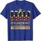 It’s Lights Out And Away Santa Goes Xmas Collection Gold F1 T-Shirt - T-Shirt | Royal