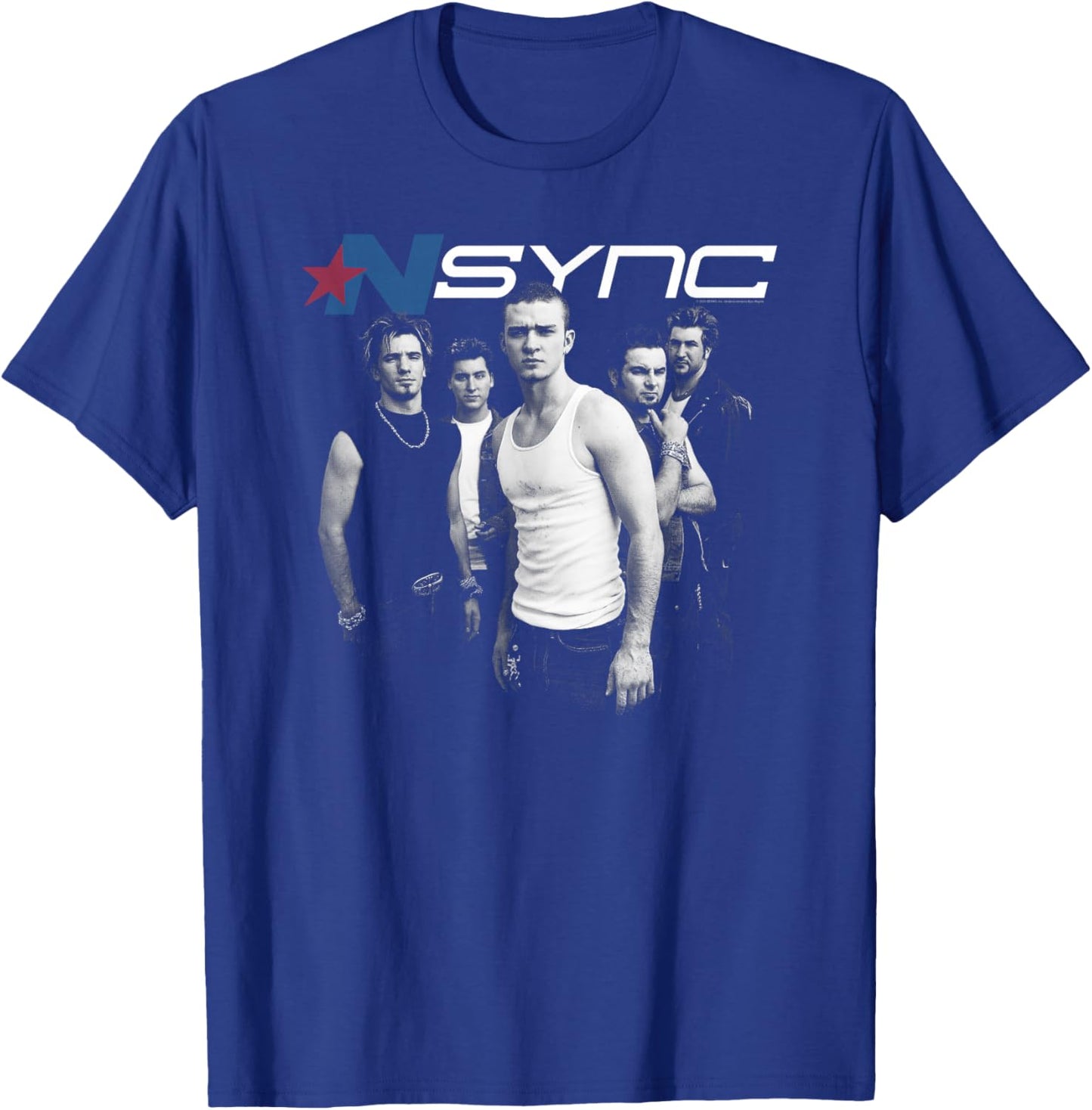 NSYNC Official Never Stop T-Shirt - T-Shirt | Royal