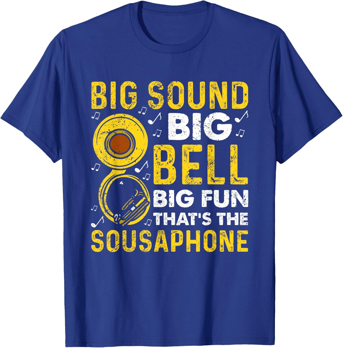 Funny sousaphone brass band player marching band Sousaphone T-Shirt - T-Shirt | Royal