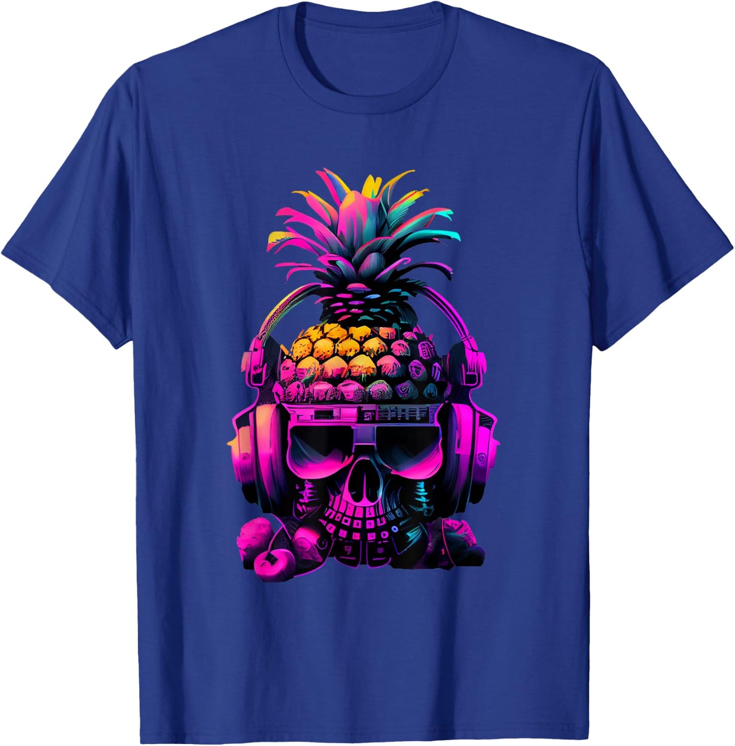 EDM Music Rave Festival Techno T-Shirt - T-Shirt | Royal