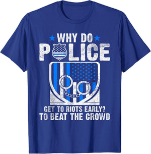 Funny Police T-Shirt - T-Shirt | Royal