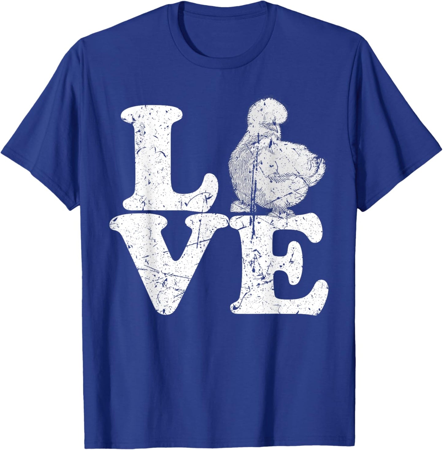 Love Silkies Silky Chickens Silkie Chicken T-Shirt - T-Shirt | Royal