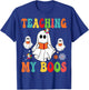 Teaching My Boos Funny Back to School Halloween T-Shirt - T-Shirt | Royal