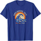 Faded Vintage Santa Barbara California Vacation Ocean T-Shirt - T-Shirt | Royal