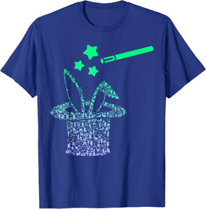 Magicians Hat for Magician Magic Icons Boys Magician T-Shirt - T-Shirt | Royal