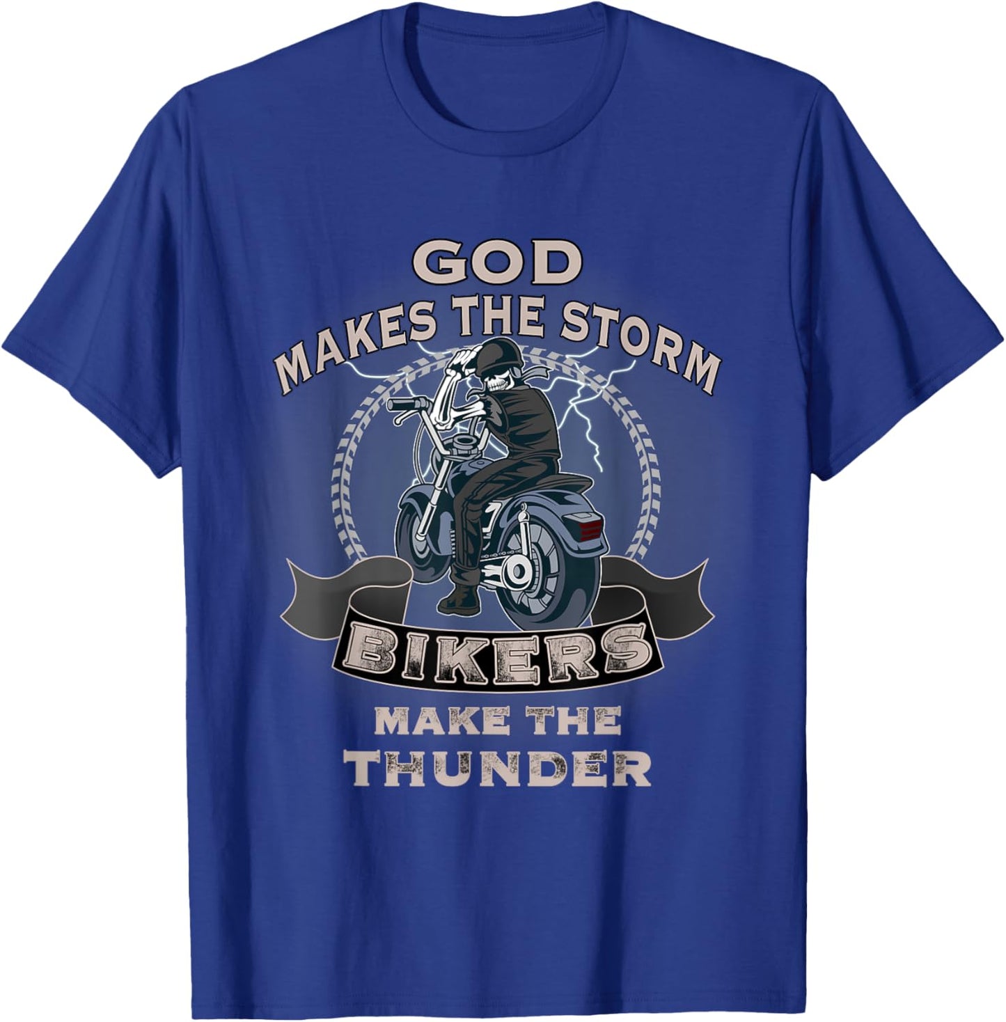 Motorcycle Funny Saying for Motorcyclists and Bikers T-Shirt - T-Shirt | Royal
