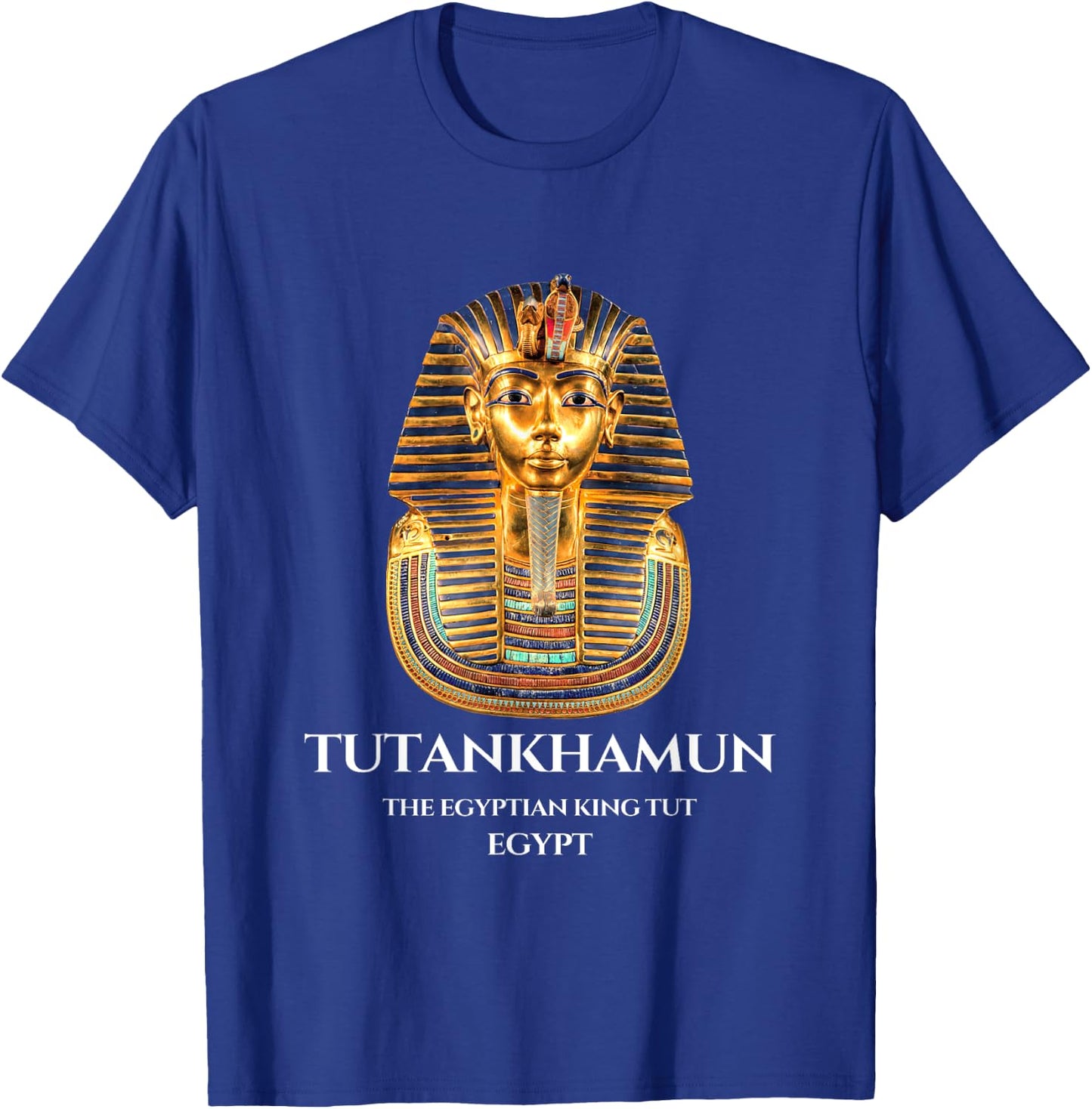 #1 The Egyptian Pharaoh King Tut Mask , Tutankhamun T-Shirt - T-Shirt | Royal
