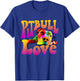 Pitbull Love - Dog Owner Canine Lover Pet Trainer Men Women Kids T-Shirt - T-Shirt | Royal