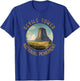 Devils Tower National Monument Distressed Circle T-Shirt - T-Shirt | Royal