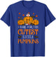 Pumpkins Nurse Halloween Scrub Top Fall Thanksgiving Women T-Shirt - T-Shirt | Royal