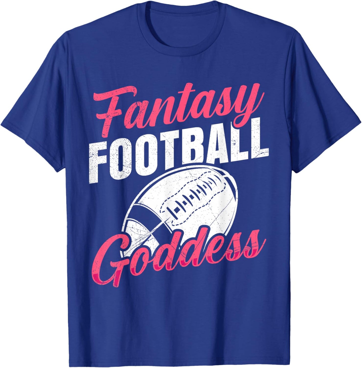 Fantasy Football Goddess Women Fantasy Football T-Shirt - T-Shirt | Royal