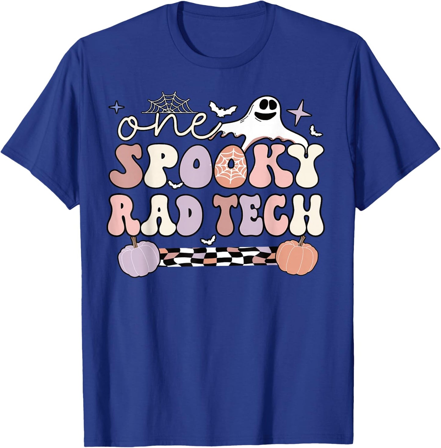 Spooky Radiology Tech Halloween Rad Technologist Rad Tech T-Shirt - T-Shirt | Royal
