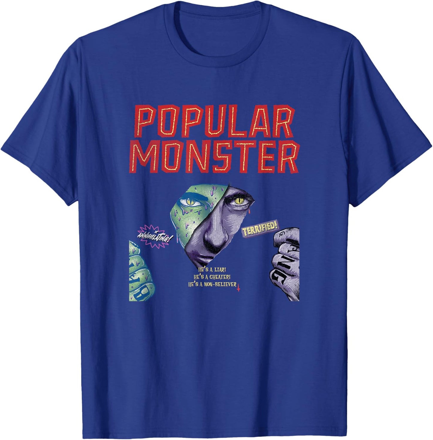 Falling In Reverse - Official Merchandise - Popular Monster T-Shirt - T-Shirt | Royal