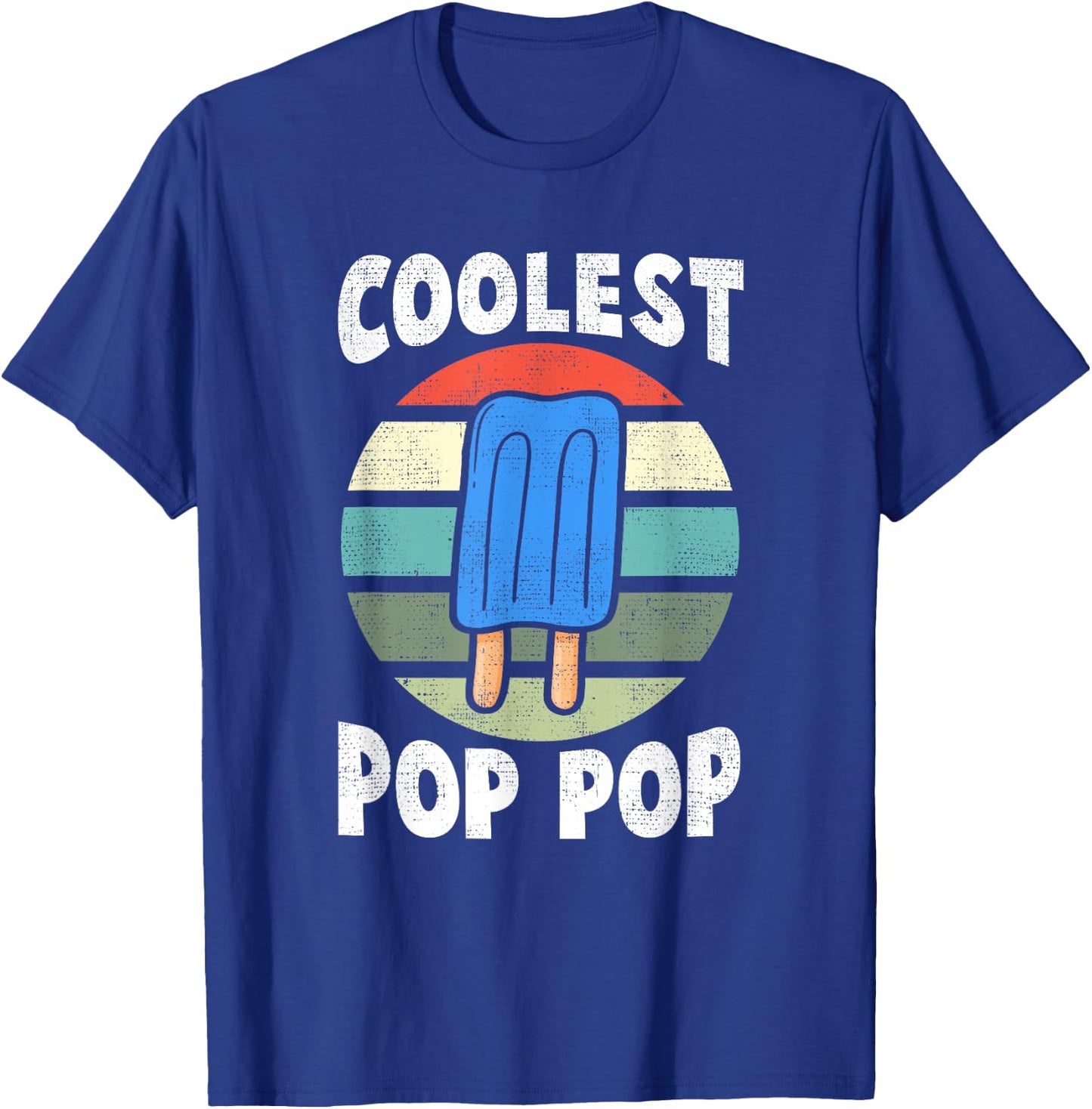 Funny Coolest Pop Pop - Ice Cream Women T-Shirt - T-Shirt | Royal
