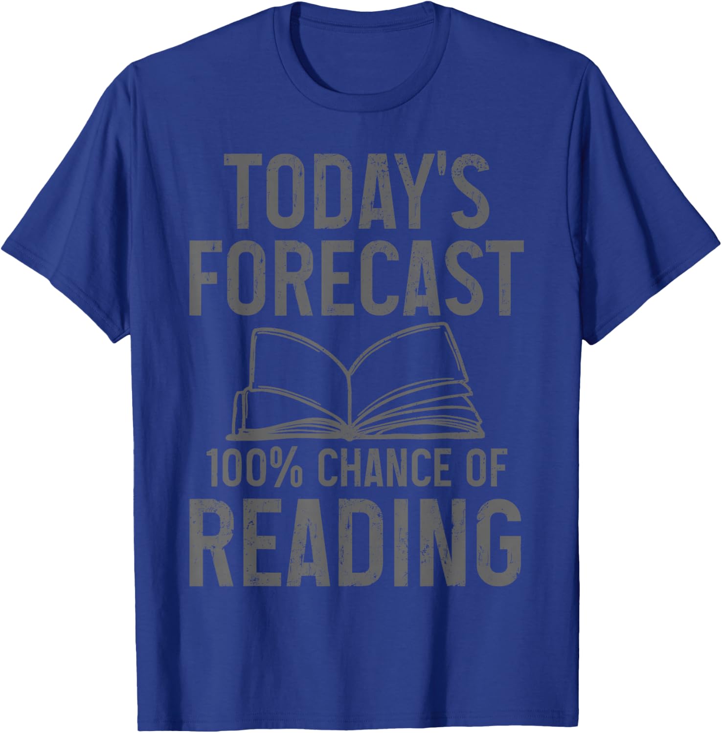 Reading Funny Bookworm Book Lover T-Shirt - T-Shirt | Royal