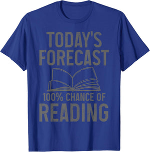 Reading Funny Bookworm Book Lover T-Shirt - T-Shirt | Royal