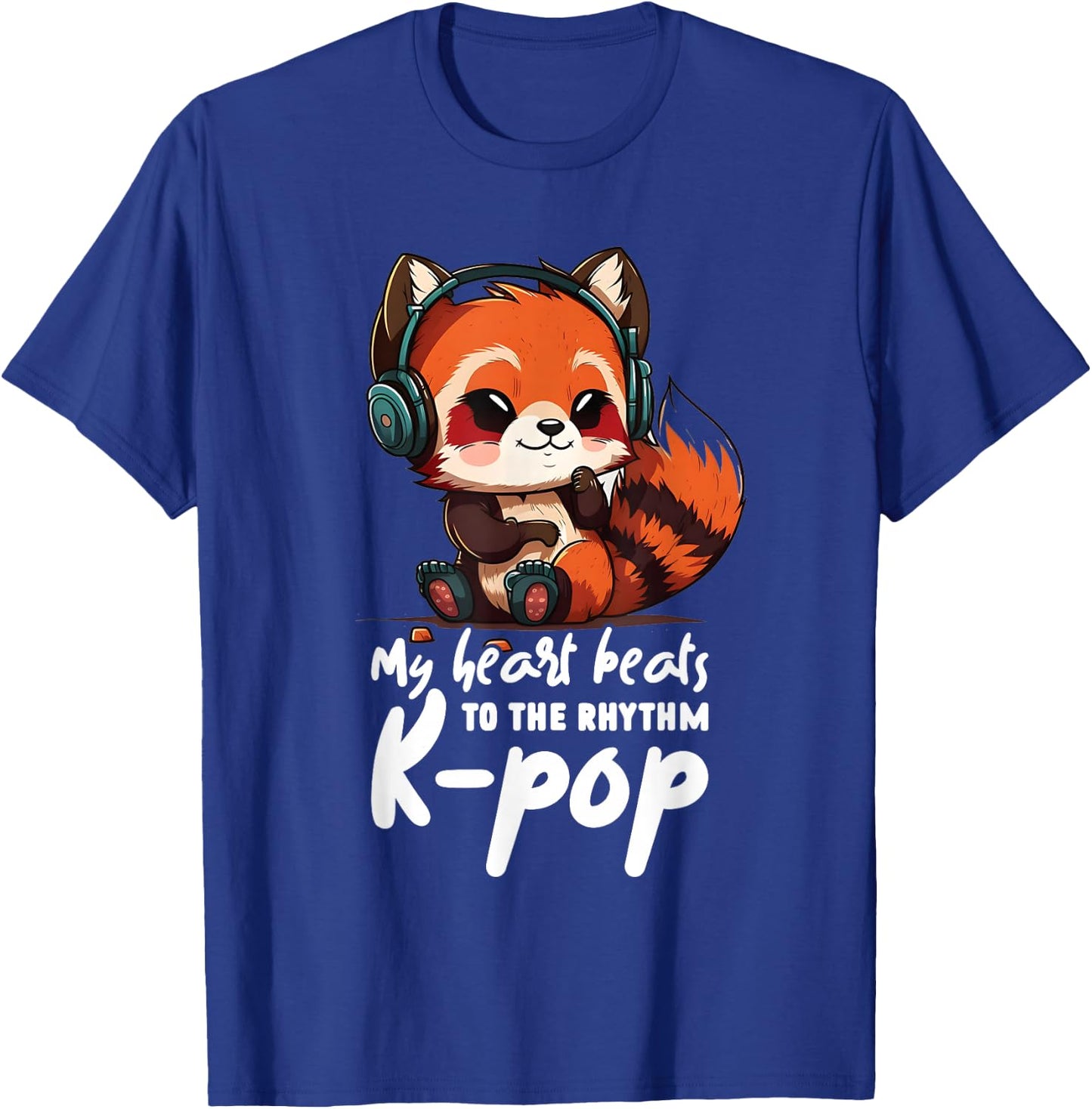 Kpop Items Bias Red Panda Korean Pop Merch K-pop Merchandise T-Shirt - T-Shirt | Royal