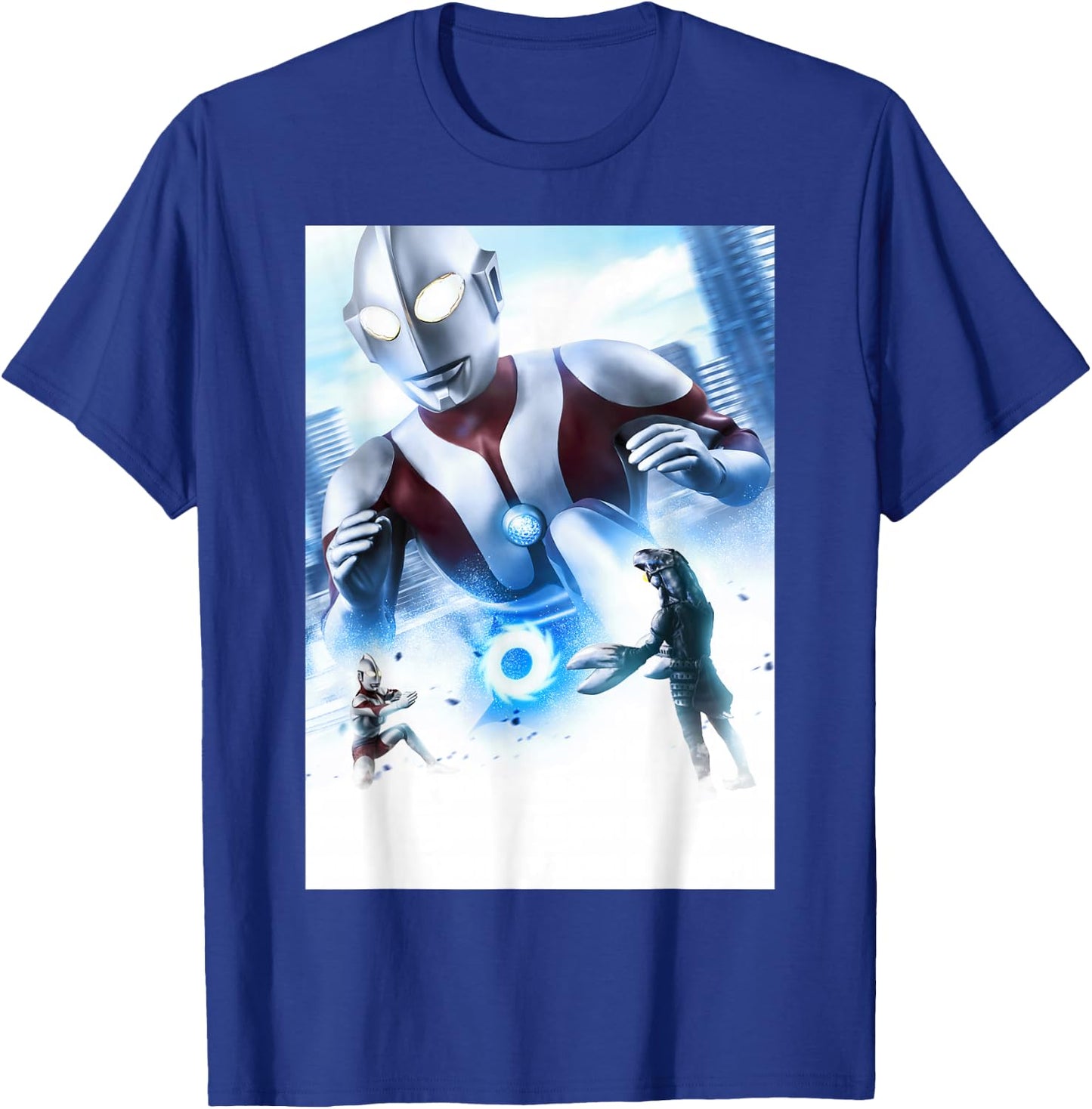 The First 1966 Ultraman Poster Visual Design A T-Shirt - T-Shirt | Royal