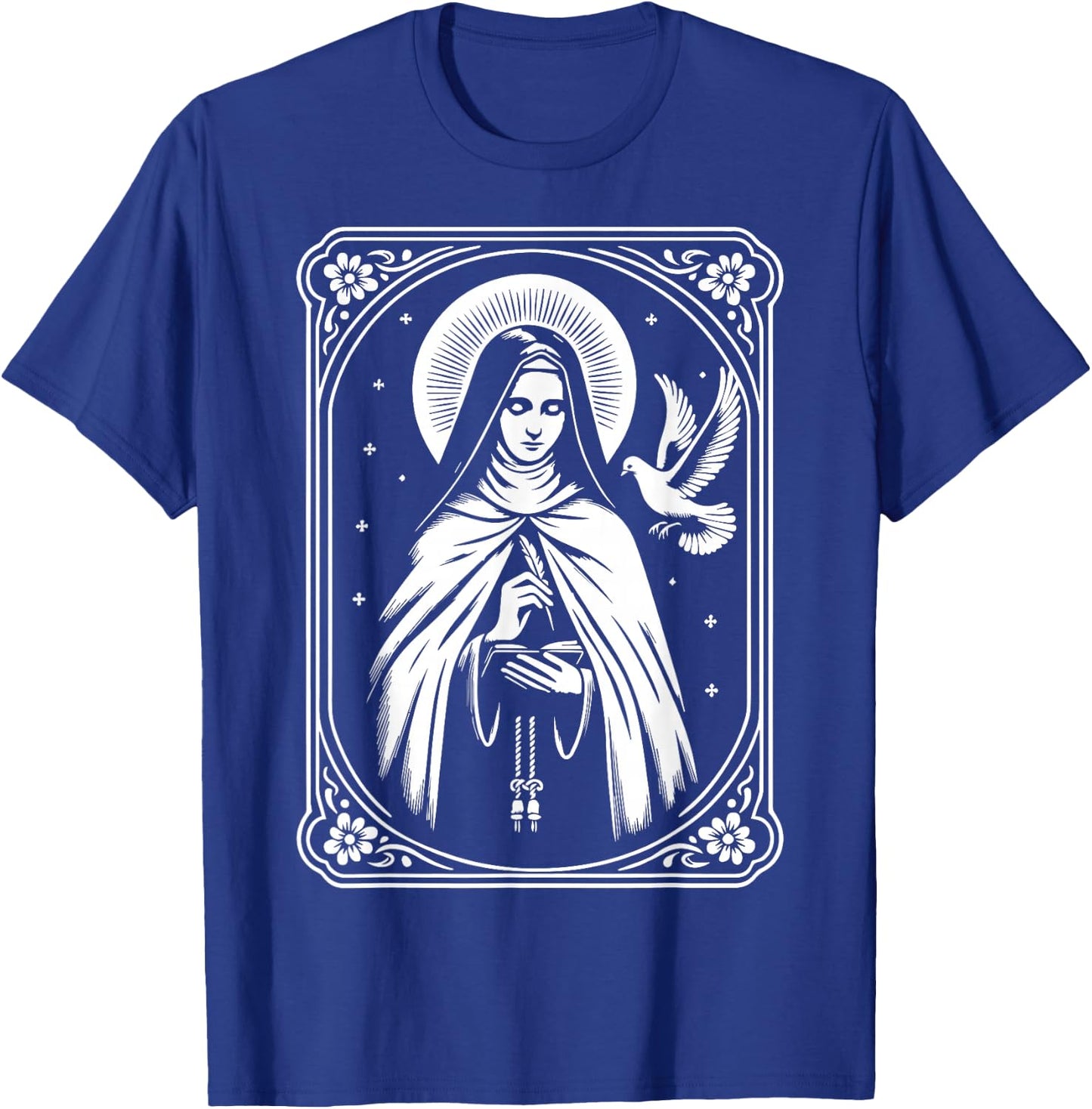 St Teresa of Avila Interior Castle Catholic Patron Saint T-Shirt - T-Shirt | Royal