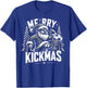 Soccer Gnome Merry Kickmas, Soccer Christmas T-Shirt - T-Shirt | Royal