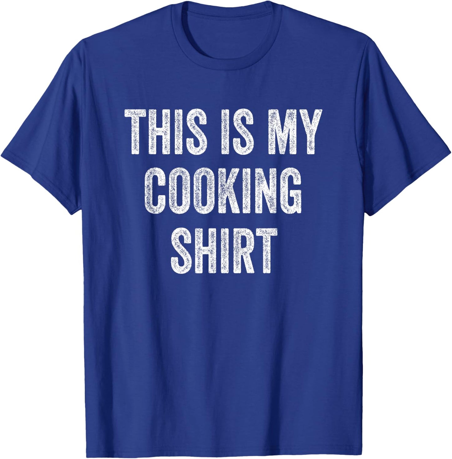 This Is My Cooking Outfit Cook Chef Culinary Head Chef T-Shirt - T-Shirt | Royal