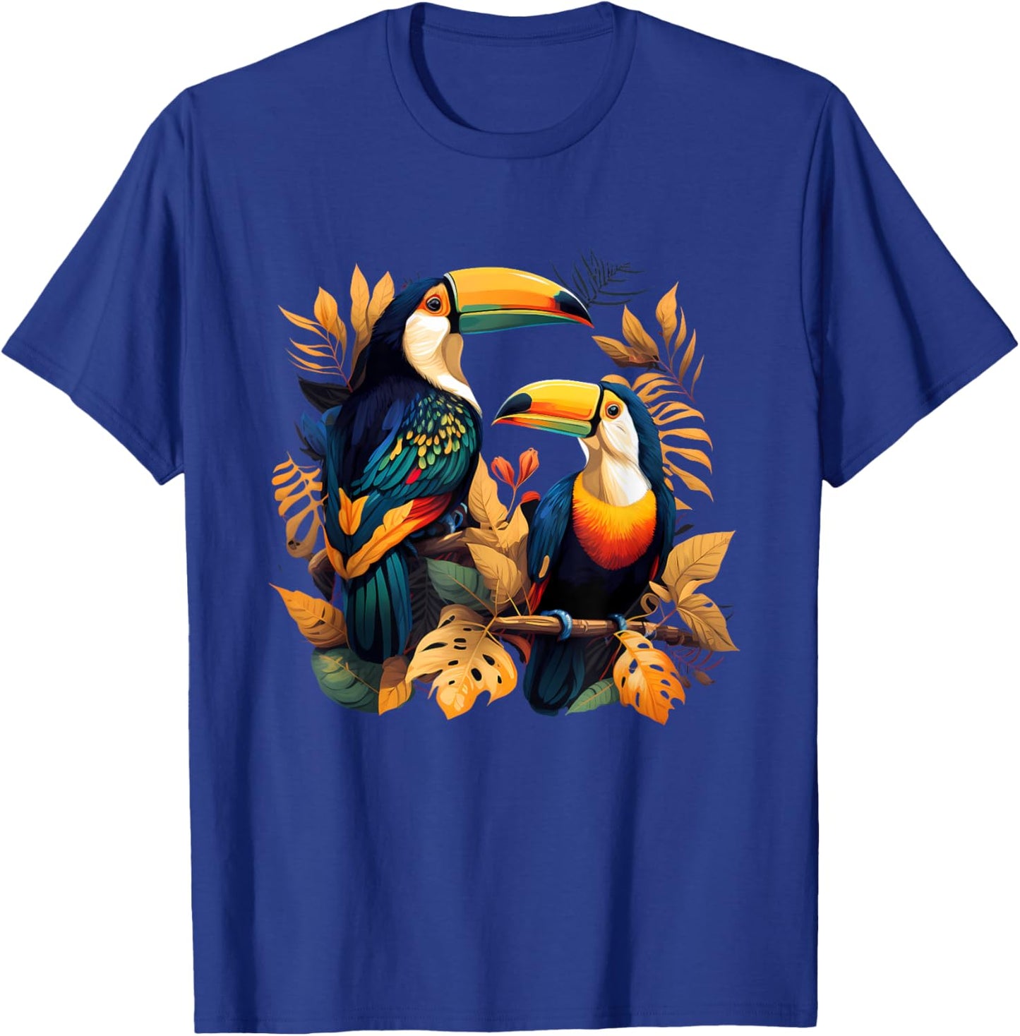 Toucan Birds Design Animal Jungle Lovers Men Women Kids T-Shirt - T-Shirt | Royal
