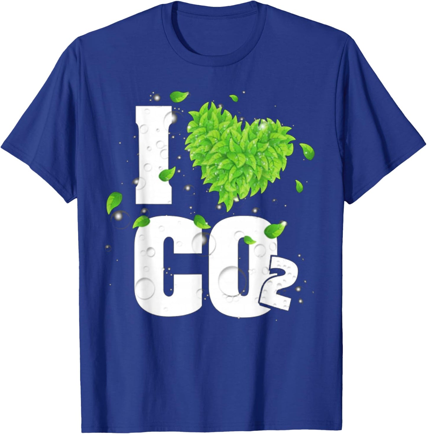 I Love Co2 Air for Plants Carbon Dioxide T-Shirt - T-Shirt | Royal