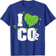 I Love Co2 Air for Plants Carbon Dioxide T-Shirt - T-Shirt | Royal