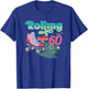 Rolling Into 60 Birthday Retro Roller Skating Roller Skater T-Shirt - T-Shirt | Royal