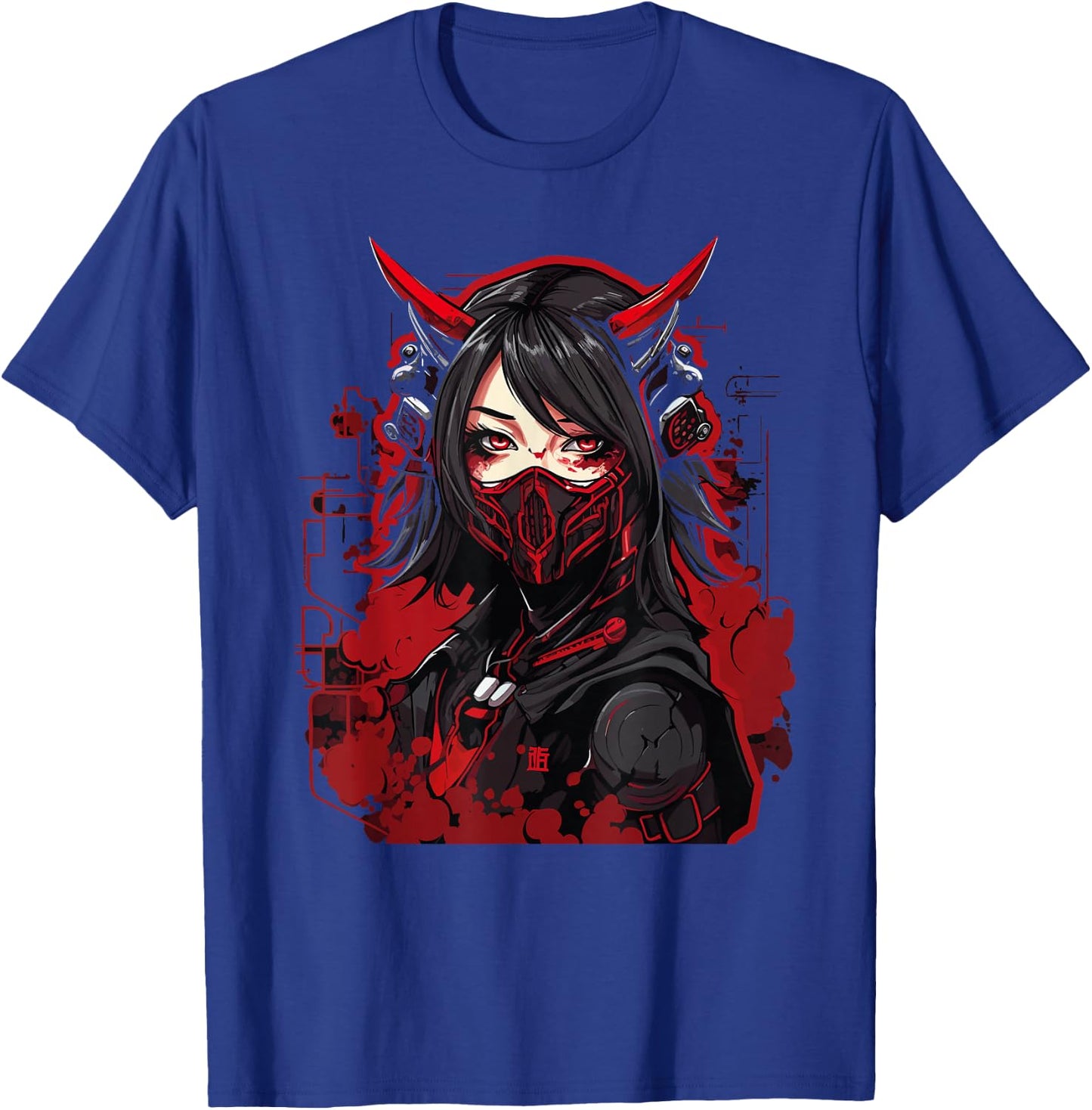 Anime Girl Gothic Waifu Japanese Aesthetic Kawaii Otaku T-Shirt - T-Shirt | Royal