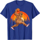 Bigfoot Basketball Vintage Retro Baller Sasquatch Big Foot T-Shirt - T-Shirt | Royal