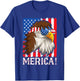 Eagle American Flag Shirt Kids American Eagle Shirts T-Shirt - T-Shirt | Royal