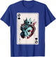Queen of Spades Horror Card Game Creepy Queen of Spades T-Shirt - T-Shirt | Royal